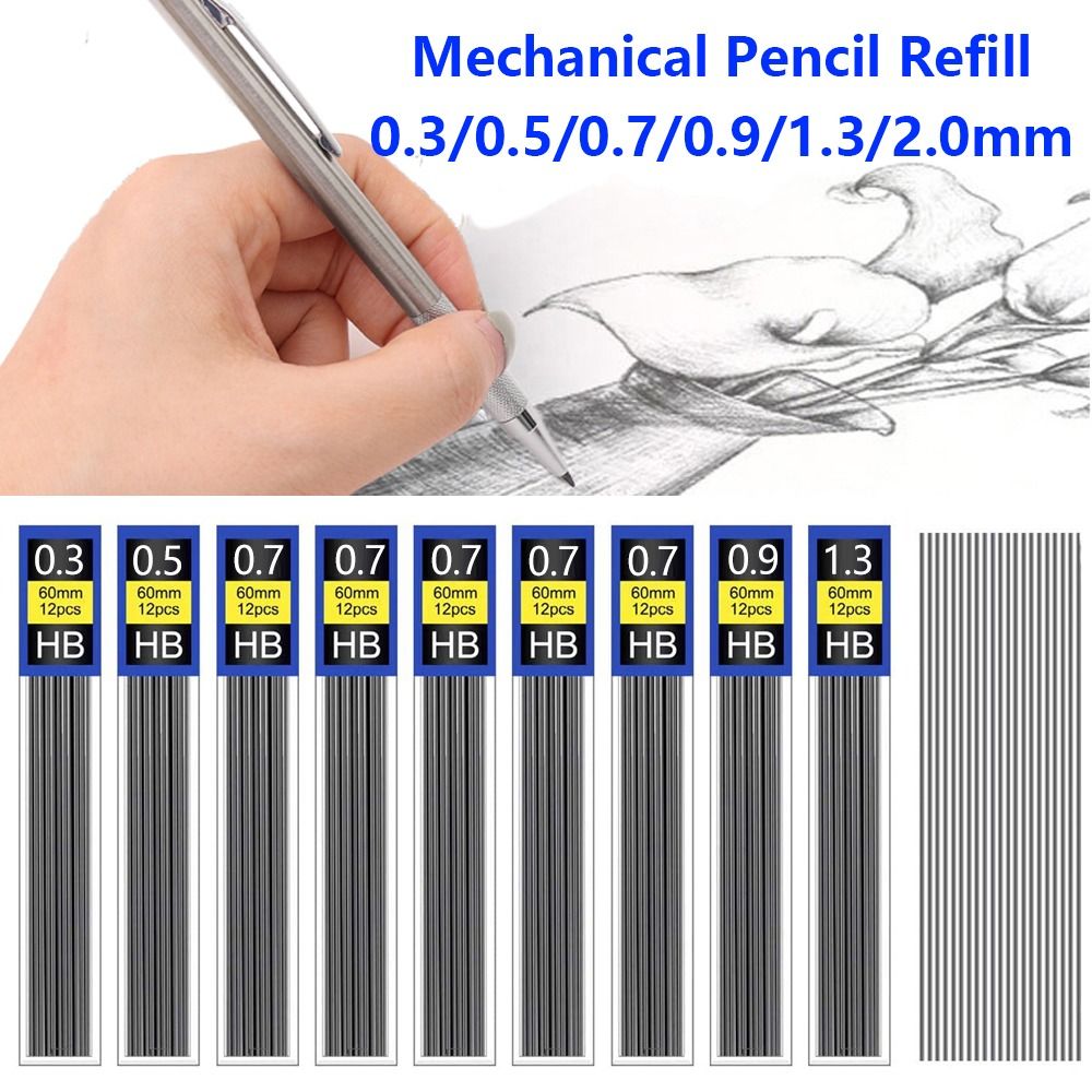 Mechanical Pencil 0.3 - 6 Kotak Isi Ulang Pensil Otomatis