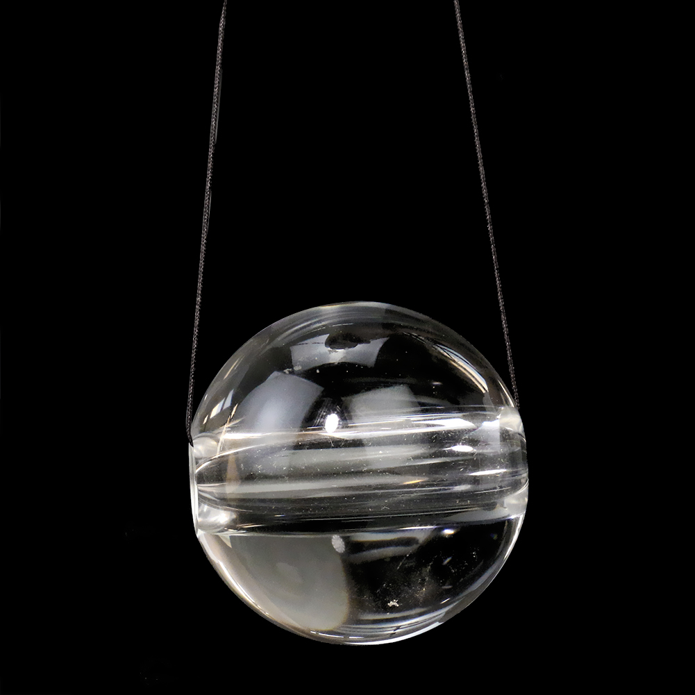 Paper Weight Crystal - Liontin Bola Kristal 60MM Dipoles Ornamen