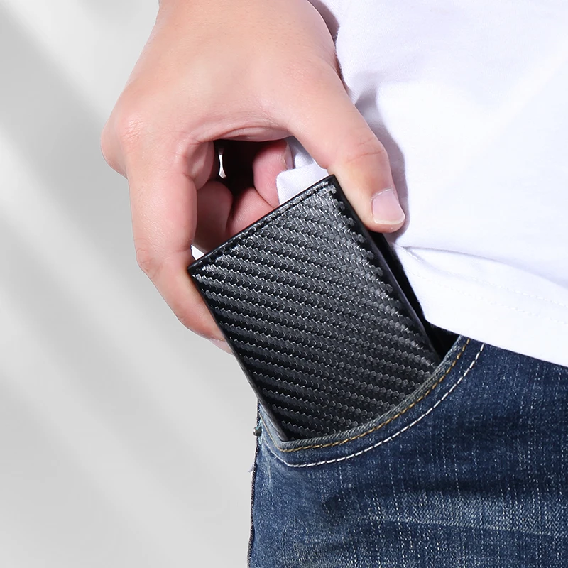 Dompet Kartu RFID Blocking, Te - Index Card Holder ulasan dan harga