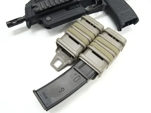 Set Sarung Pistol Mainan MP7 F - Magazine Holder Rack ulasan dan harga