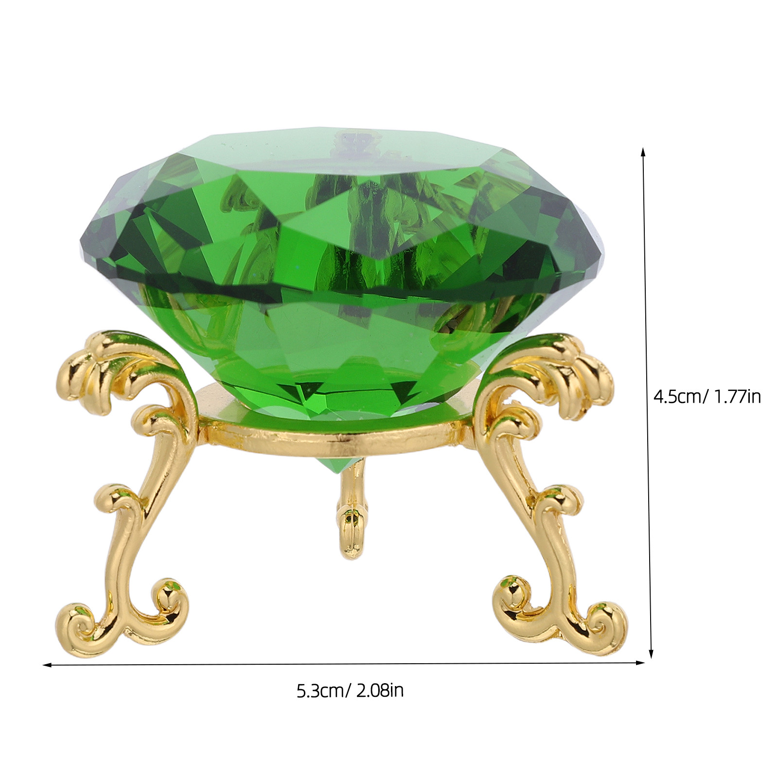 Hiasan Meja Berlian Kristal Bu - Paper Weight Crystal ulasan dan harga