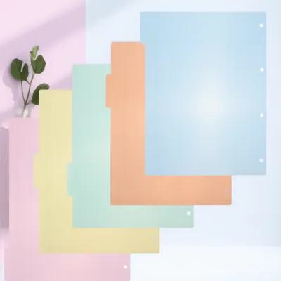 10 buah Pembatas Indeks Plasti - Tab Divider A4 ulasan dan harga