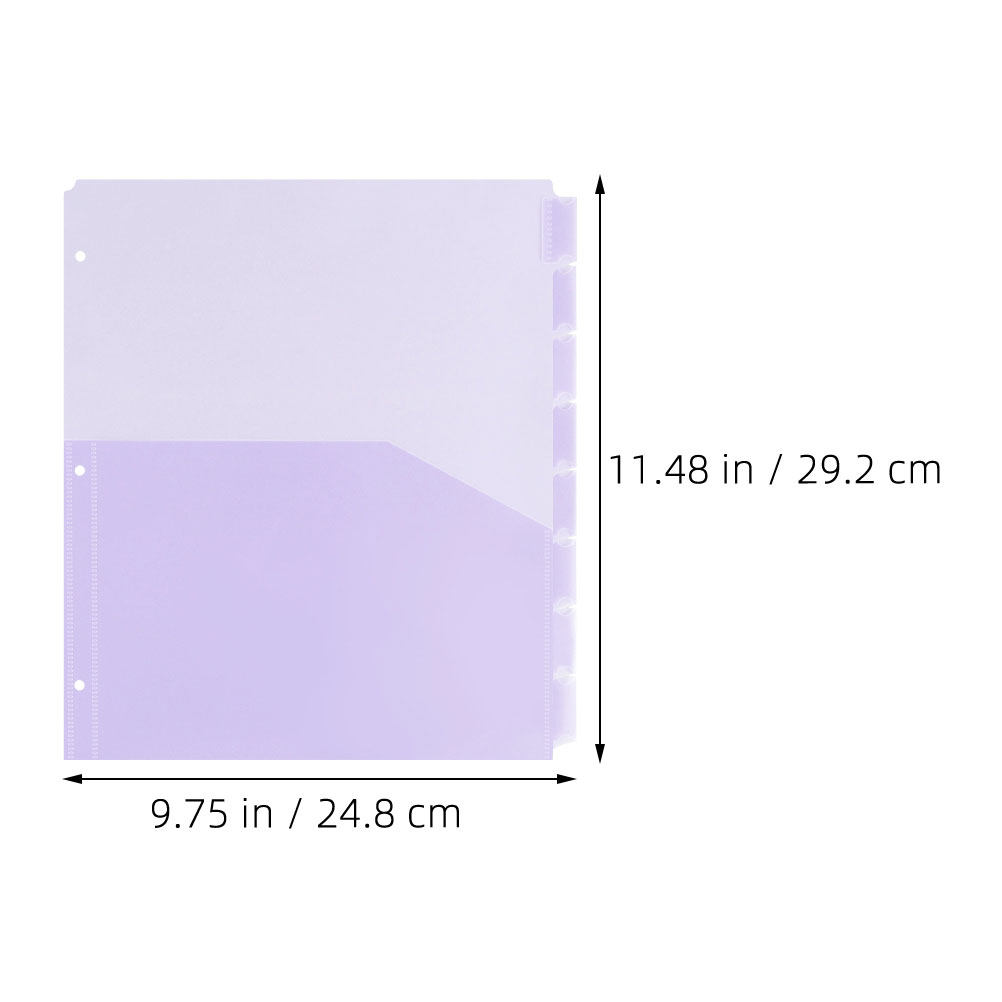 2 Set Pembatas untuk Binder A4 - Tab Divider A4 ulasan dan harga