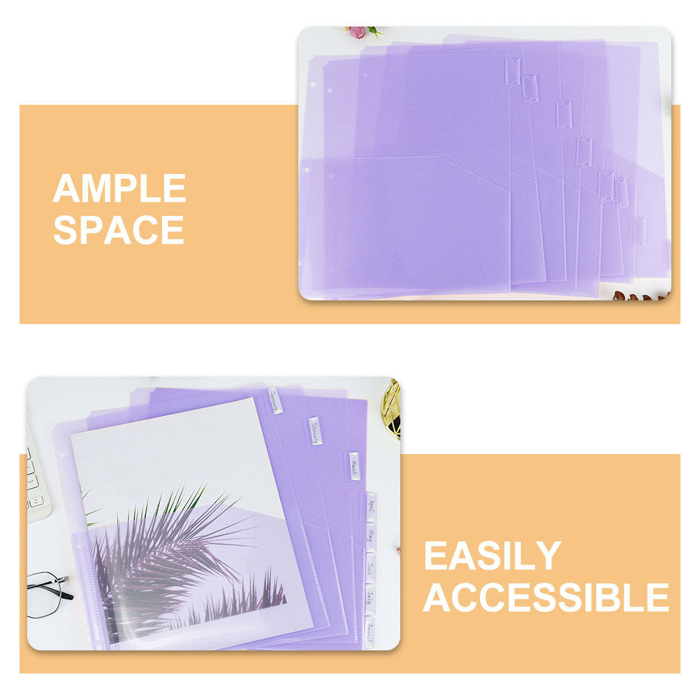 2 Set Pembatas untuk Binder A4 - Tab Divider A4 ulasan dan harga