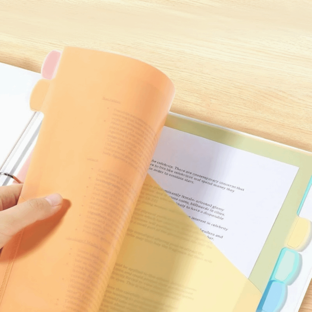 8 buah Pembatas Binder A4 Warn - Tab Divider A4 ulasan dan harga