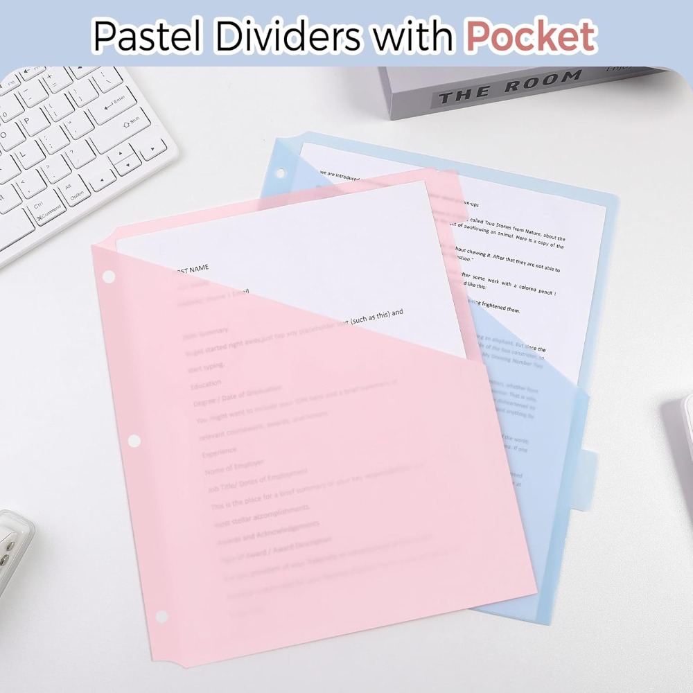 8 buah Pembatas Binder A4 Warn - Tab Divider A4 ulasan dan harga