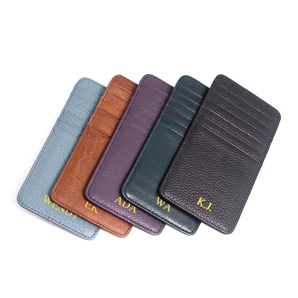 Dompet kulit sapi inisial nama - Index Card Holder ulasan dan harga