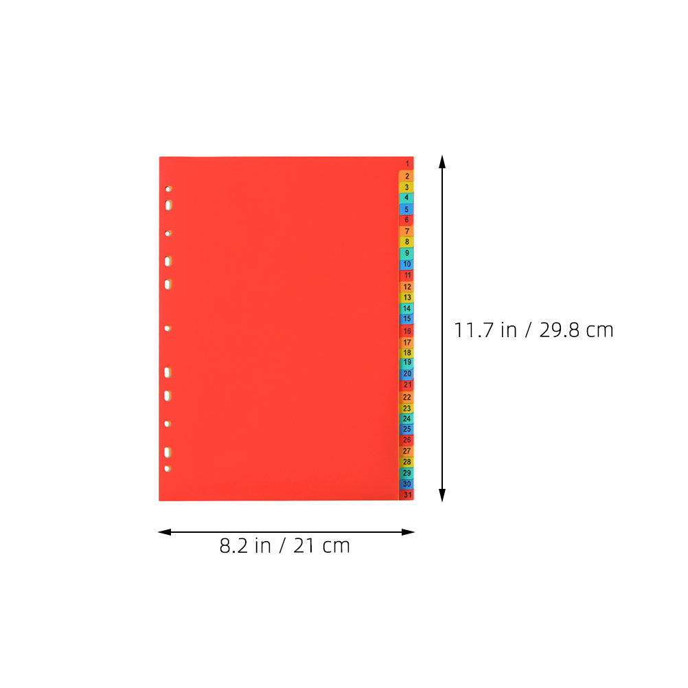 2 Set Pembatas Indeks A4 Plast - Tab Divider A4 ulasan dan harga