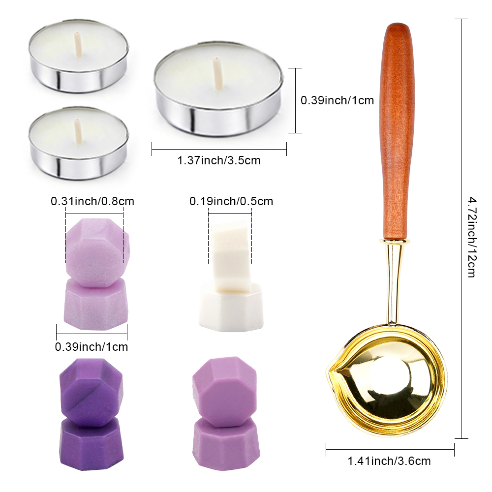 Set Manik-manik Segel Lilin Vi - Wax Seal Stamp Set ulasan dan harga